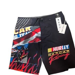 Hurley X NASCAR Phantom Racing Board shorts 34